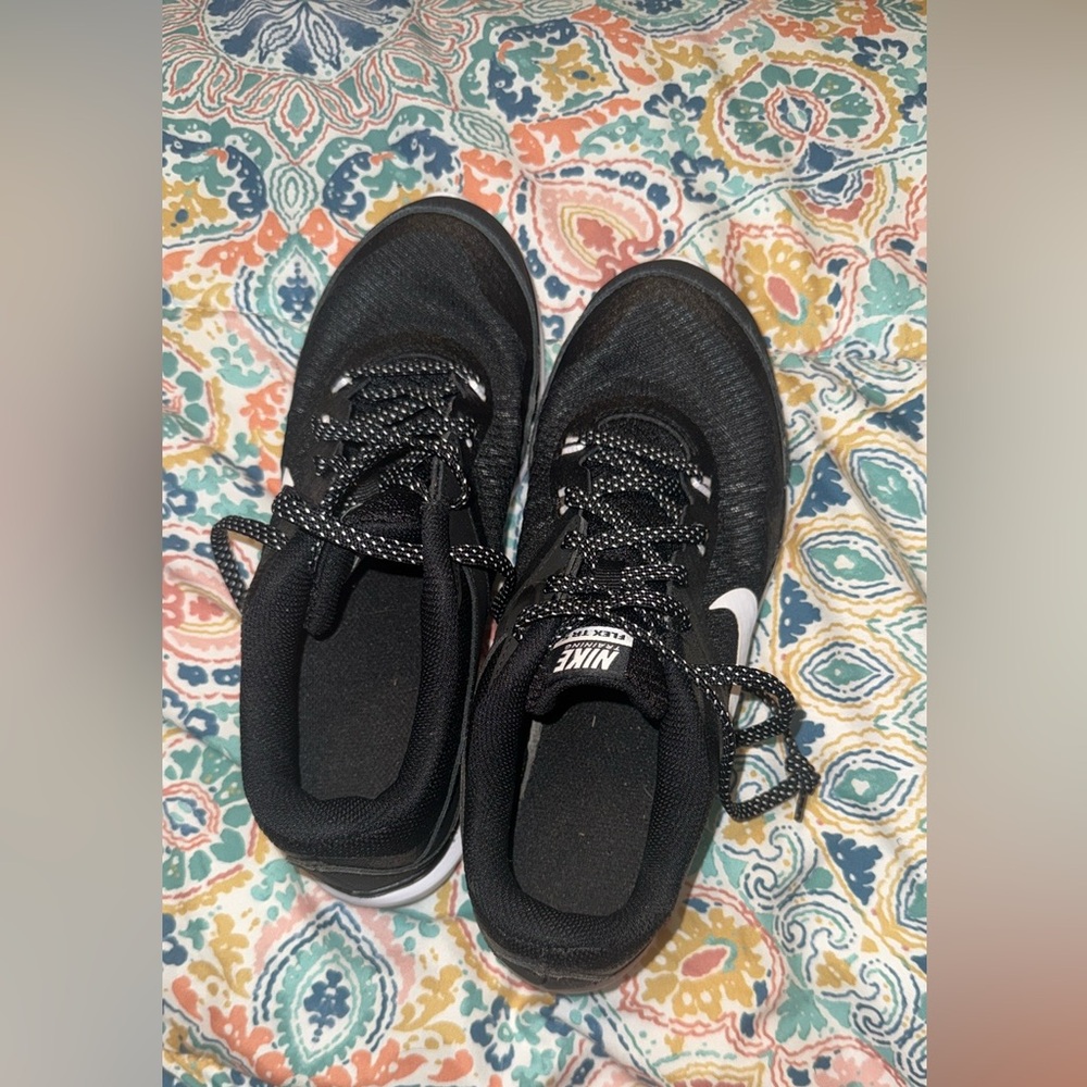 Nike Black and White Athletic Shoes